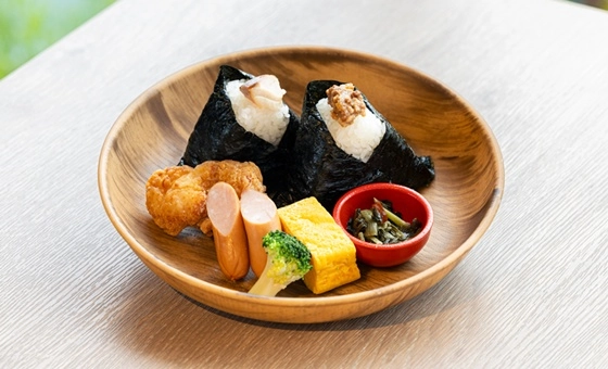 梨北米を使ったSHOGUNおにぎり