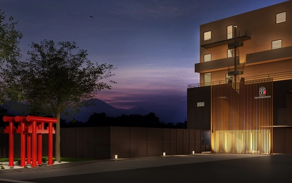 HOTEL FUJi TORiiGATEの外観