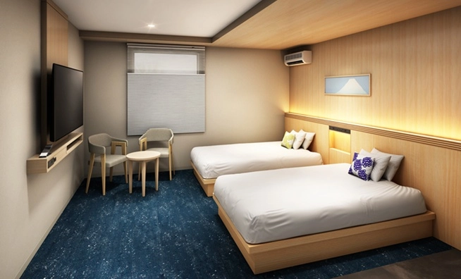 富士山ビューツインの客室写真