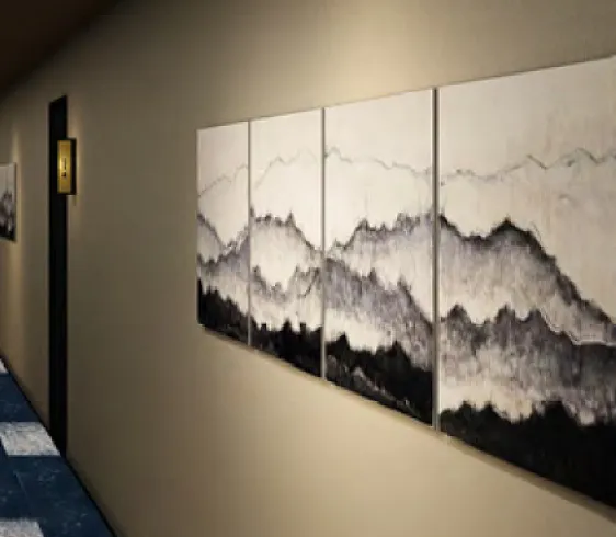 富士トリイホテル館内に飾ってあるパネル