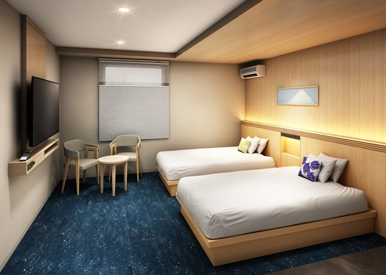 スタンダードツイン客室の写真